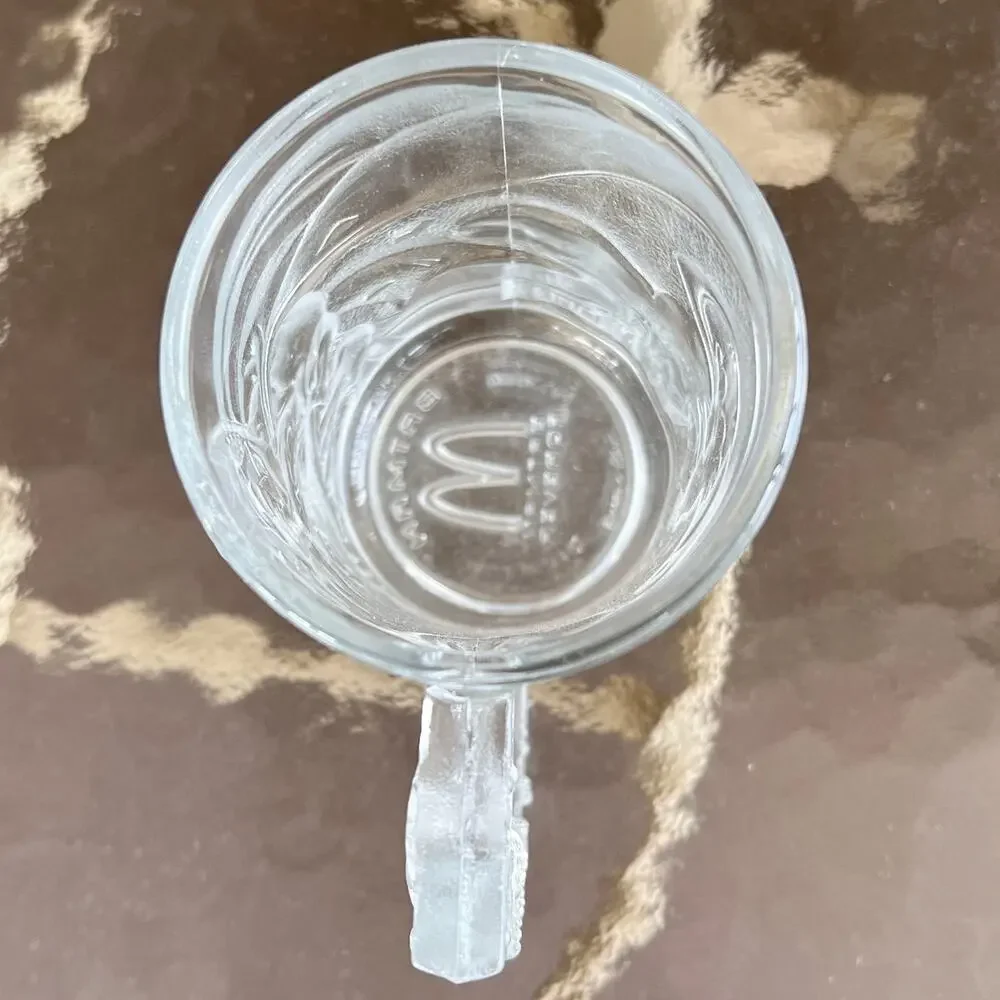 Vintage 1995 McDonalds Batman Forever Mug Riddler DC Comics 90 Collectible Glass